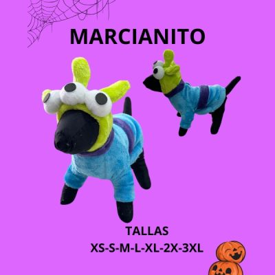 disfraz para perros por mayor marciano