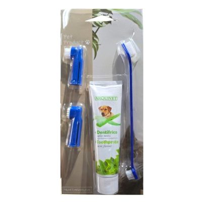 Kit dental para mascotas sabor menta Arquivet