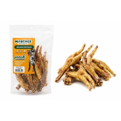Snack de patas de pollo deshidratadas 50 g