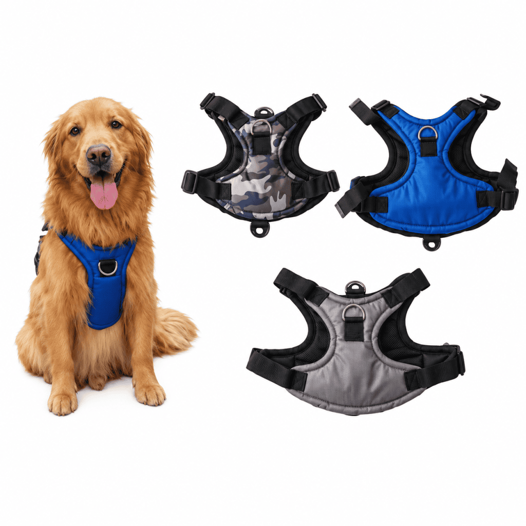 Pechera tipo chaleco para perros