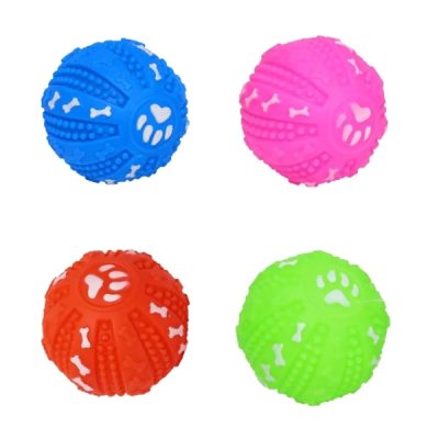 Pelota chillona para mascotas colores surtidos