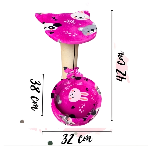 rascdor para gatos cama