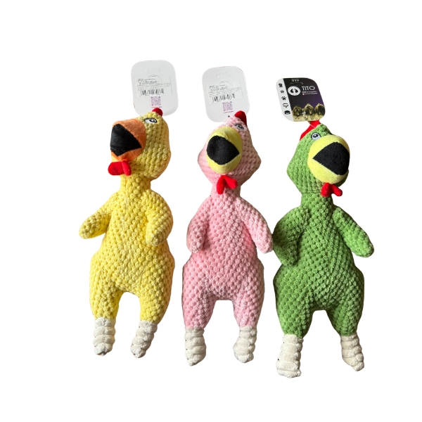 pollo peluche chillones